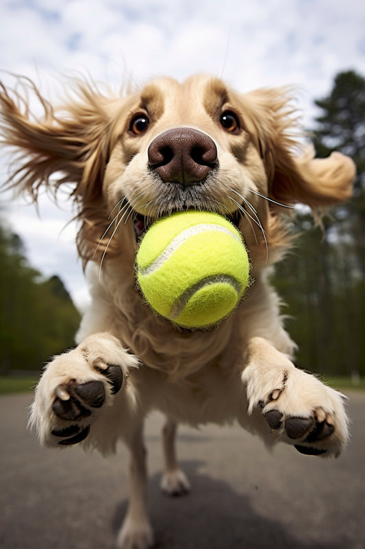 🐶 Lance-balle automatique pour chien : des heures de jeu sans effort 🎾