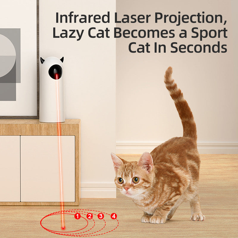Jouets automatiques pour chat à infrarouge