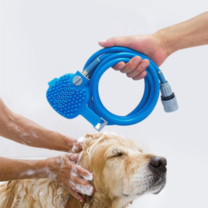 Douche massante pour chien