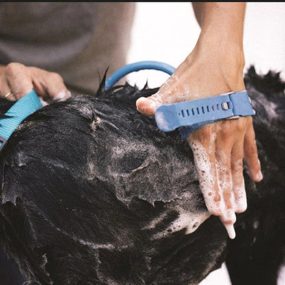 Douche massante pour chien