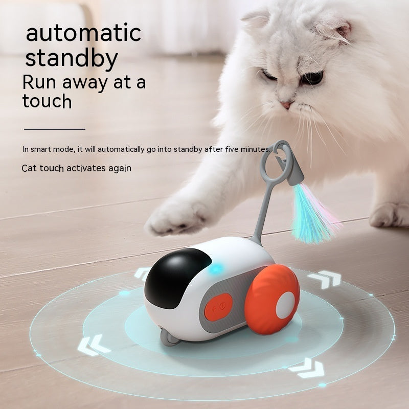Jouet interactif télécommandé pour chat