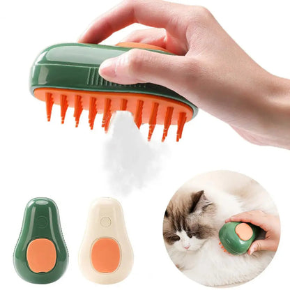 Brosse à vapeur pour chat