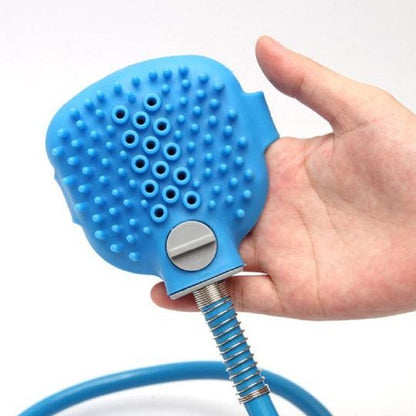Douche massante pour chien