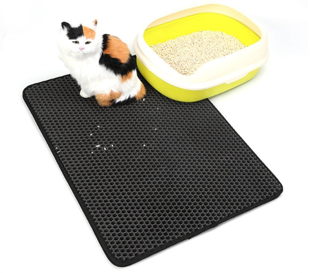 Tapis de litière pour chat
