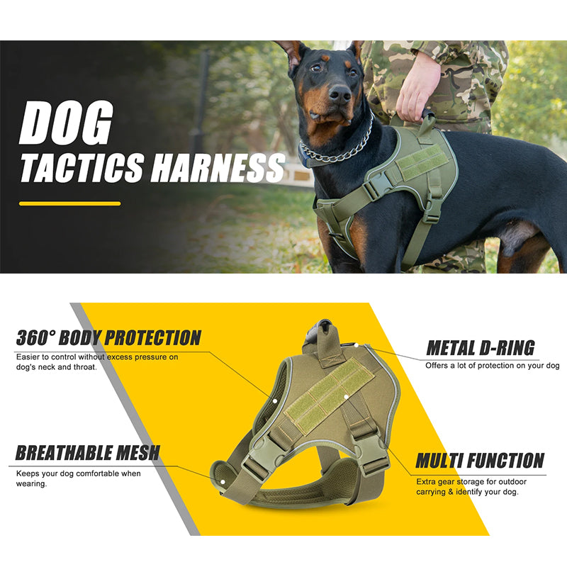 Gilet Tactique Canin – Sécurité & Contrôle