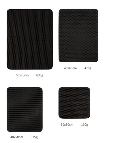 Tapis de litière pour chat