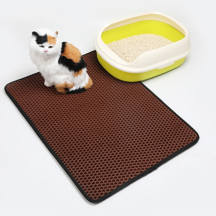 Tapis de litière pour chat