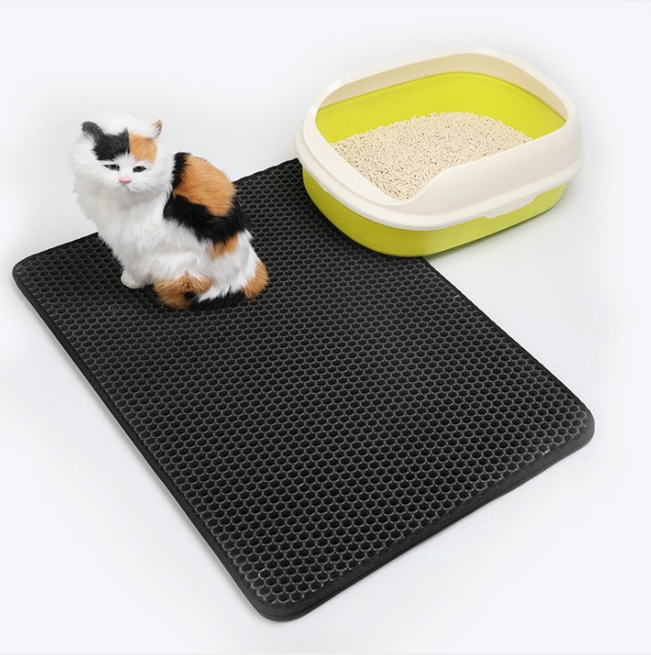 Tapis de litière pour chat