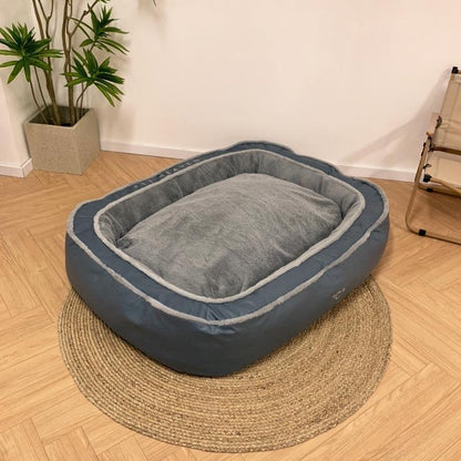 Lit chaud pour chien en hiver