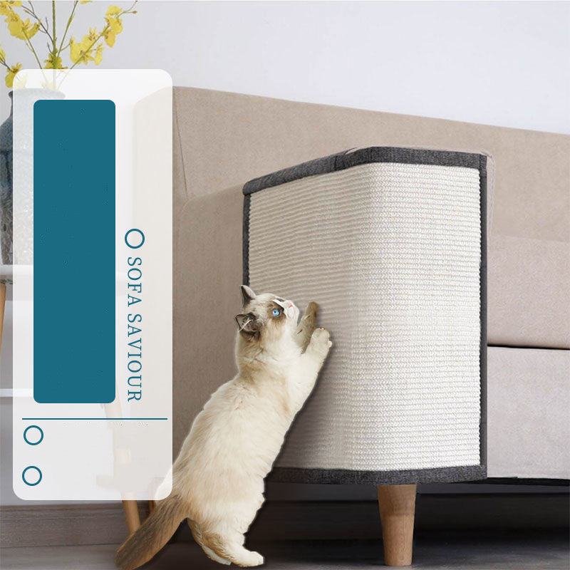 Grand tapis taille-griffes pour chat