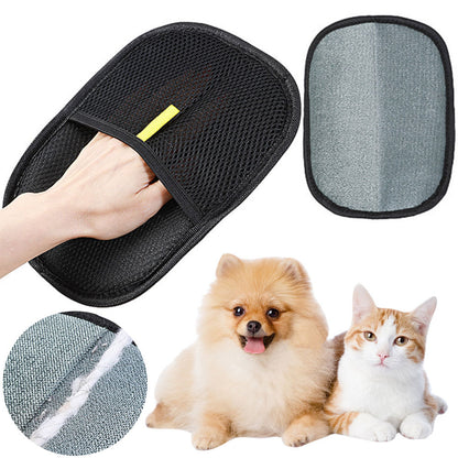 Gant de Toilettage pour Animaux – Élimine Poils et Réduit la Perte
