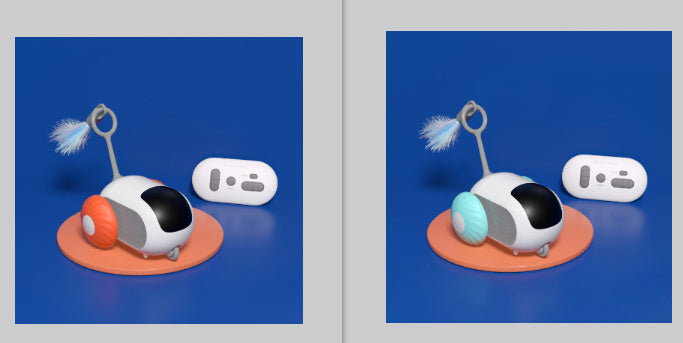 Jouet interactif télécommandé pour chat