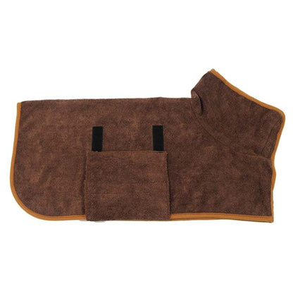 Serviette de bain pour chien