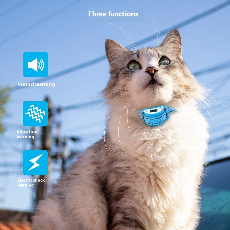 Collier anti-aboiements anti-appels de chat