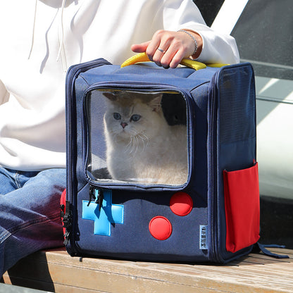 Sac pour chat de style rétro