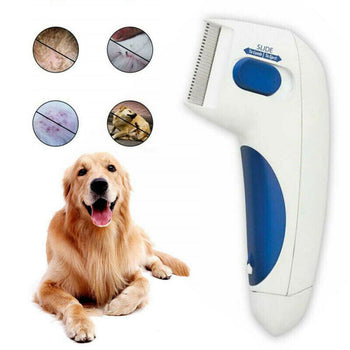 Peigne anti-puces et anti-tiques pour animaux de compagnie