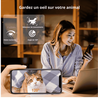 Distributeur automatique de nourriture pour chat