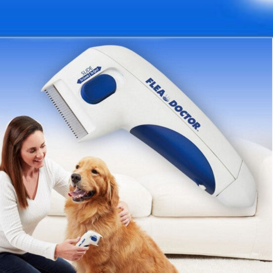 Peigne anti-puces et anti-tiques pour animaux de compagnie