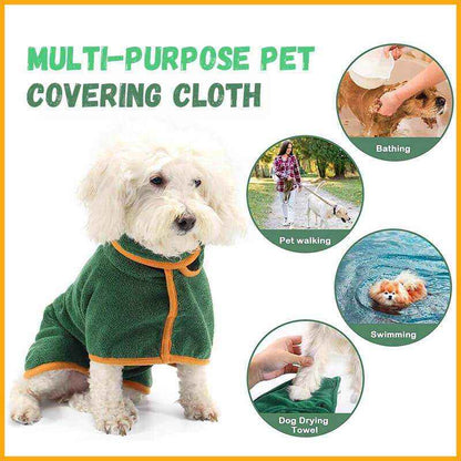 Serviette de bain pour chien
