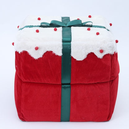 Lit double pour animaux de compagnie de Noël