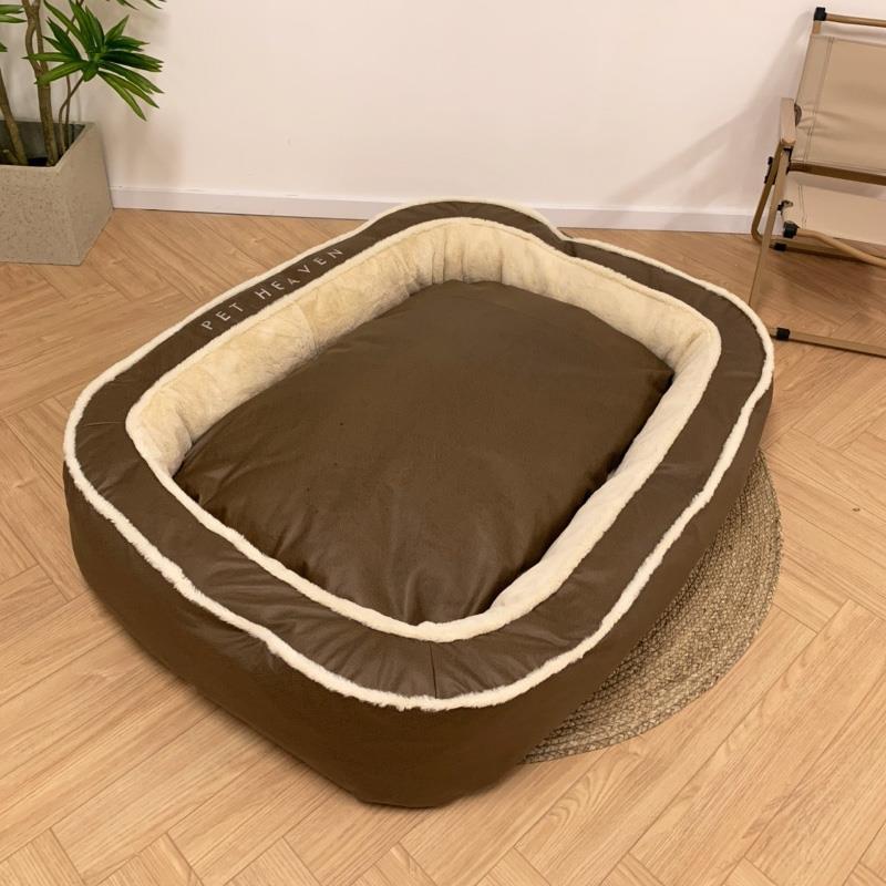 Lit chaud pour chien en hiver