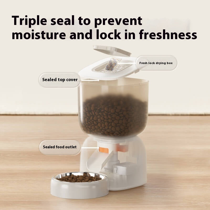 Distributeur d'alimentation intelligent pour chats de 3 L