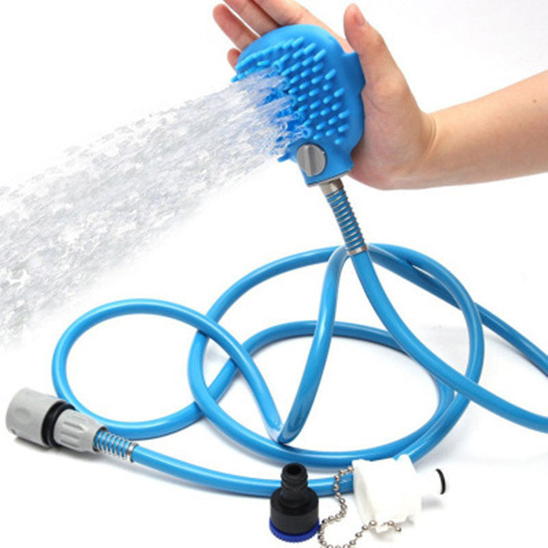 Douche massante pour chien