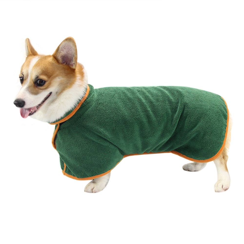 Serviette de bain pour chien