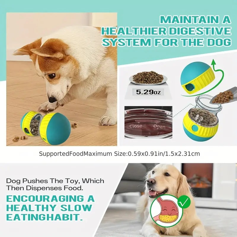 Distributeur de Nourriture Réglable pour Chien