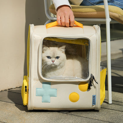 Sac pour chat de style rétro